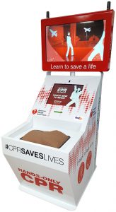AHA Hands-Only CPR Kiosk Model