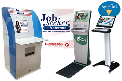 Human Resources - Jobseeker Kiosk and Menus Collage