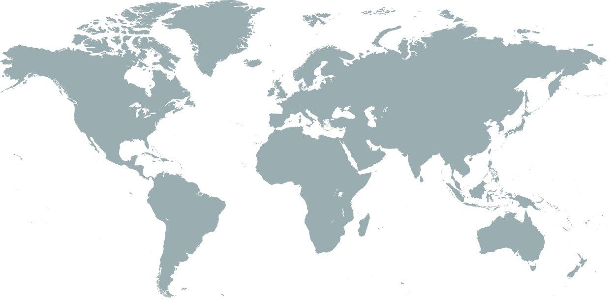 World map to show DynaTouch Installs Around the World